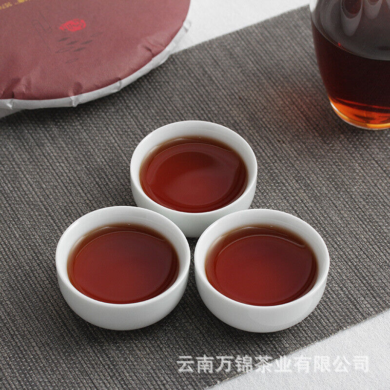 HelloYoung Yunnan Pu'er Menghai Banzhang Ancient Rhyme Big Tree Old Tree Ripe Tea