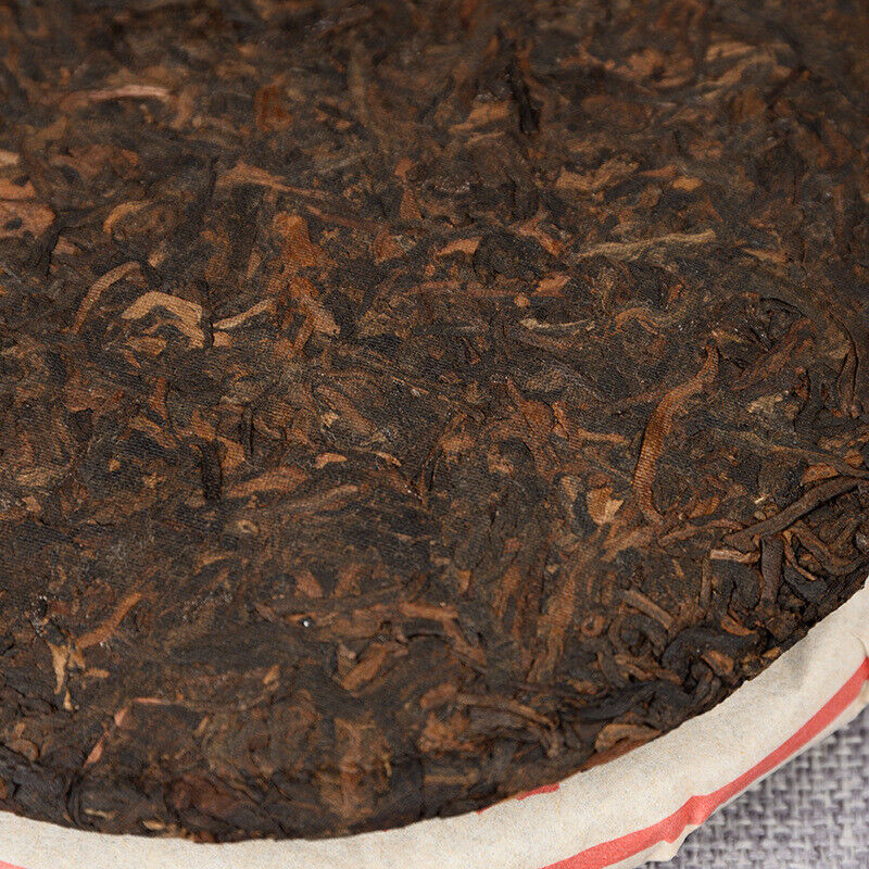 HelloYoung Yunnan Tea Puerh Tea Ripe Tea 357g Tea Cake Banzhang Golden Bud Ripe Puer Tea