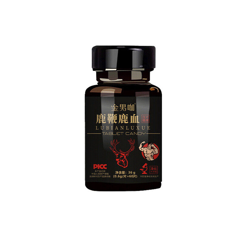 Deer Whip Blood Male Nourishing Ginseng Deer Qi Tablets Deer Antler 60 Tablets Main image