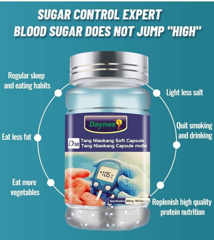 Tang Niaokang soft capsule Healthy Blood Sugar 100 Capsules