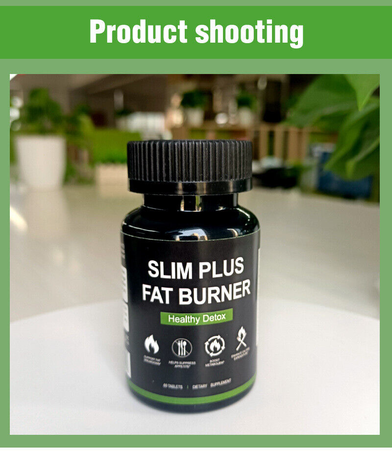 100% Authentic Organic Slim Plus Fat Burner healthy detox slimming capsule