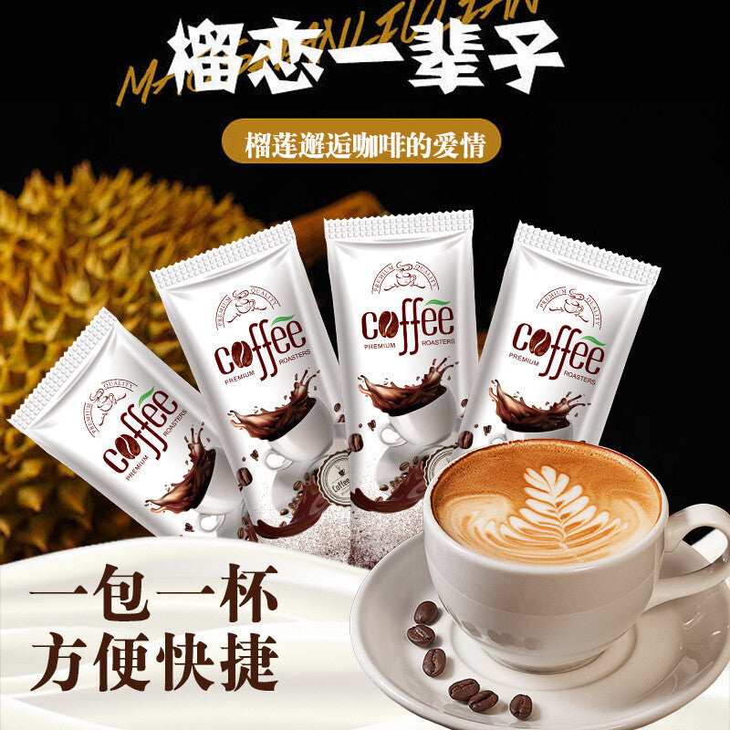 White Coffee Instant 3-in-1 Strong Flavor Durian Coffee Malaysia Musang King Secondary image