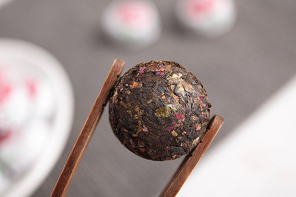 Yunnan Puerh Tea Golden Rose Tuo Tea Puerh Ripe Tea 500g Bulk