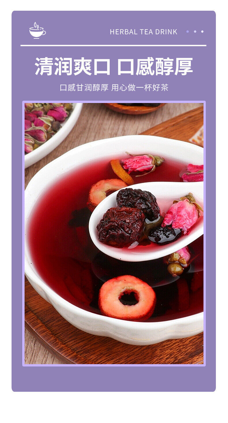 Mulberry, Hawthorn, and Ume Tea in Triangular Bags, Live Stream Wholesale