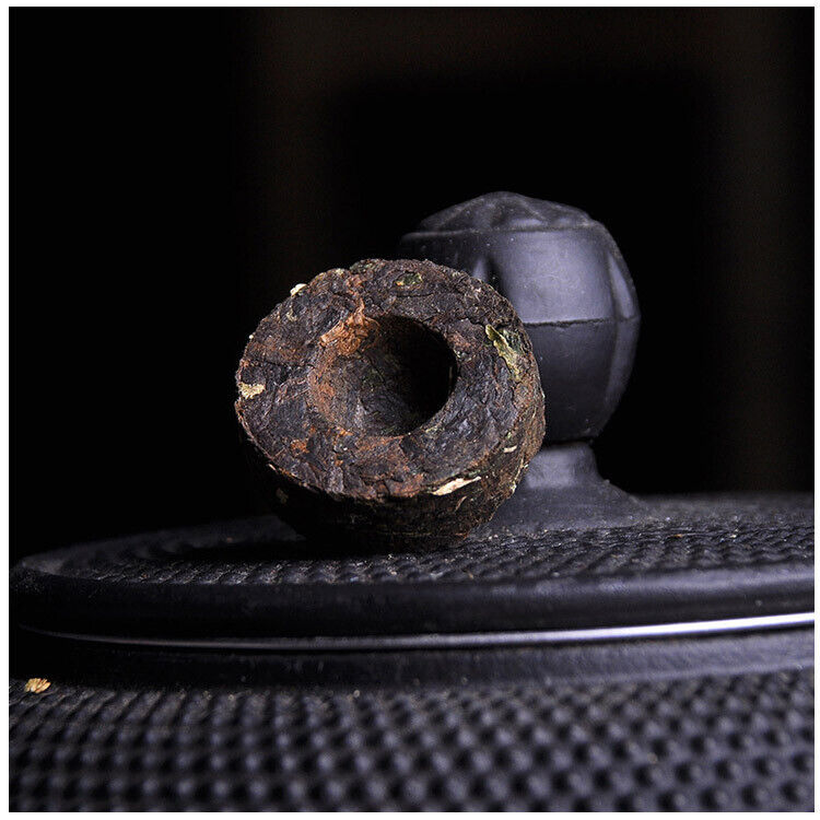 HelloYoung Mini Tuo Tea Yunnan Puerh Tea Glutinous Fragrance Ripe Tuo Tea 500g/1.1lb