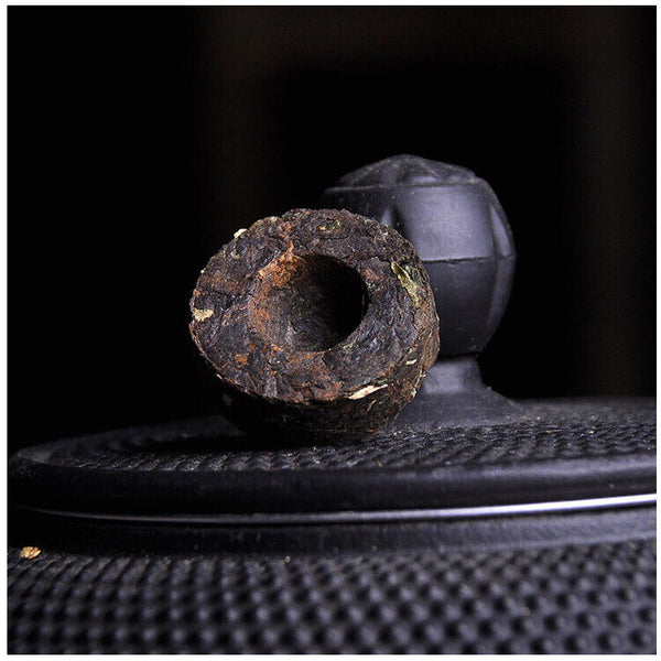 HelloYoung Mini Tuo Tea Yunnan Puerh Tea Glutinous Fragrance Ripe Tuo Tea 500g/1.1lb