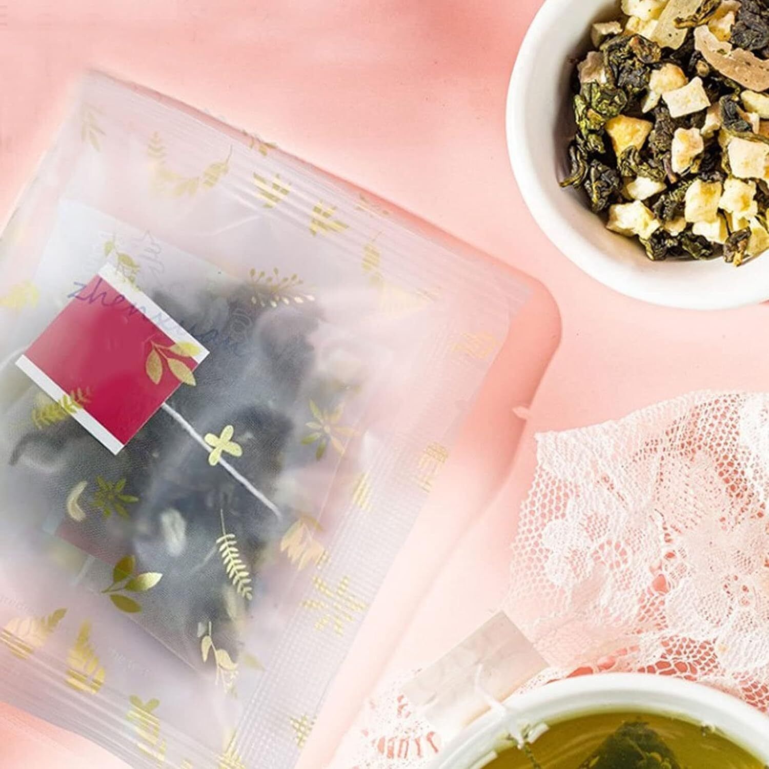 Pfirsich Oolong Tee 50g/1.8oz Weißer Pfirsich Früchteteebeutel Mit Fruchtigem