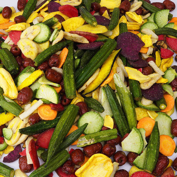 Mixed Dried Fruit and Vegetable Crispy Fruit Vegetable Healthy Vegetarian Snacks