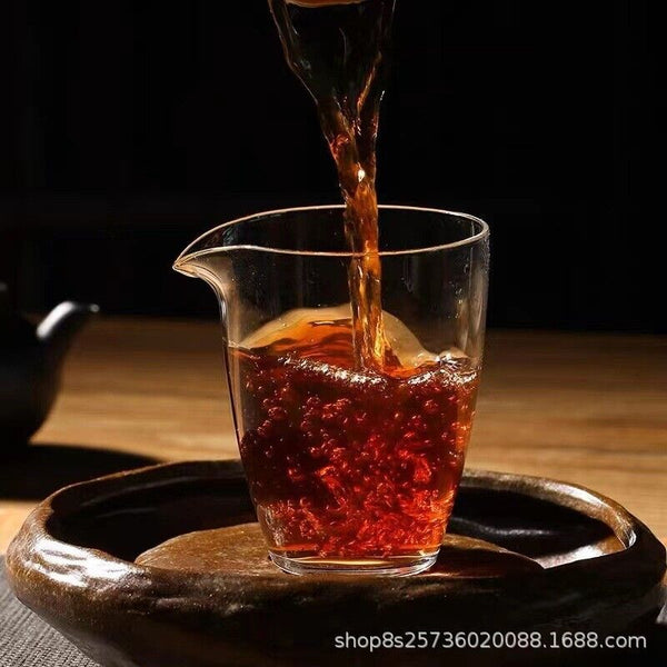 HelloYoung Puerh Tea Palace Golden Buds Famous Mountain Puerh Tea Ripe Tea Cake Tea 357g