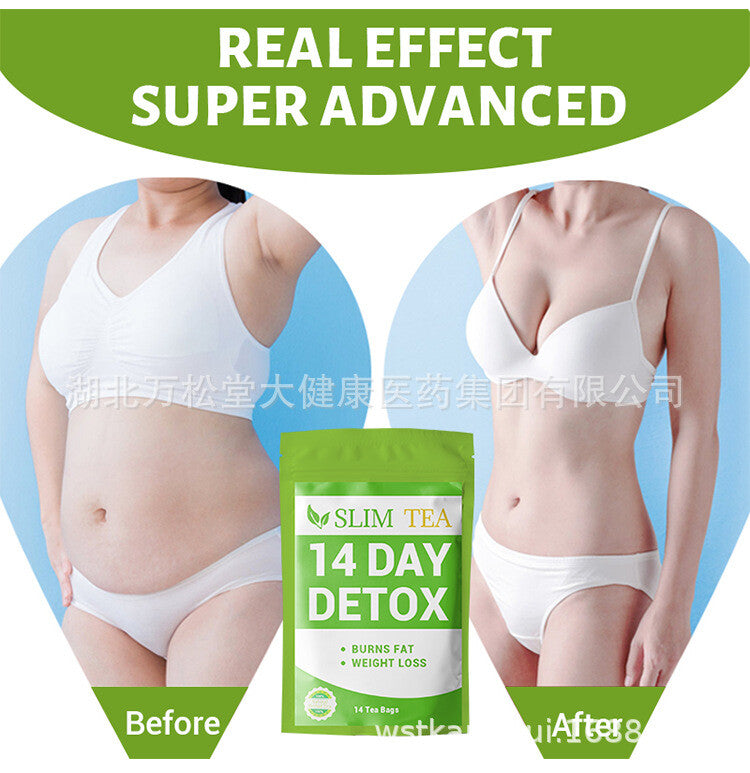 14 Days Detox Slim Tea Herbal Tea Weight Loss Fast 14 Tea Bags