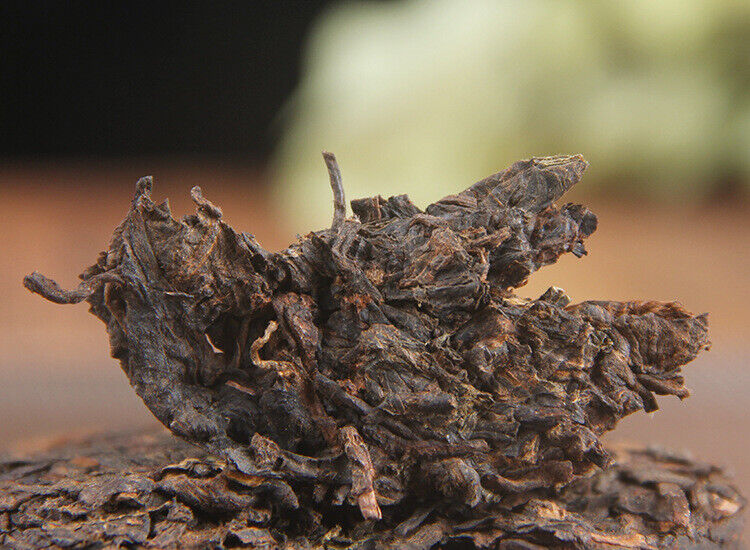HelloYoung 50g Yunnan Ripe Tea Cake Banzhang Pu'er Aged Menghai Ancient Tree Dry Storage Pu