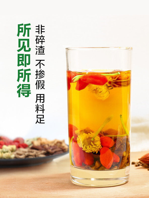 Chrysanthemum Goji Dandelion Tea Bags for Active Lifestyles Promote Liver Health