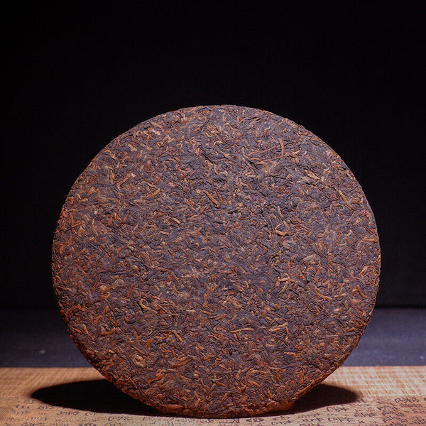 Puerh Tea Ripe Tea Yiwu 357g Natural Shu Pu Tea Cake Pu-erh Tea Pu'er Cake