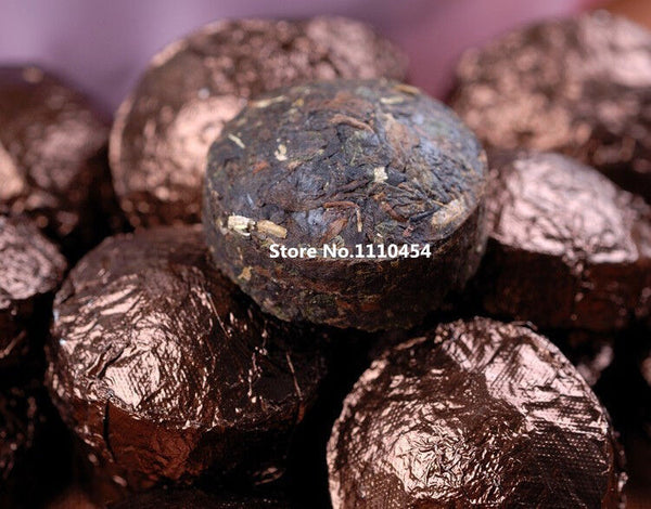 HelloYoung Puer Health Puerh Tea Glutinous Rice Fragrant Mini Tuocha Tin Packaging Puer Tea