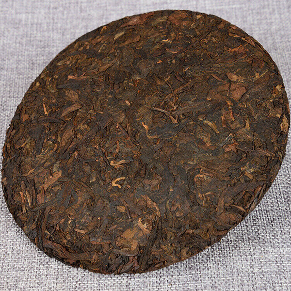 HelloYoung 357g Yunnan Seven Cakes Puerh Tea Menghai Brown Chen Xiang Cakes Ripe Tea