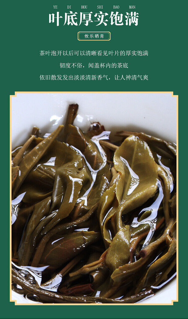 HelloYoung 500g Youle Mountain Orchid Fragrance Pu-erh Raw Tea First Spring Sun Green Tea