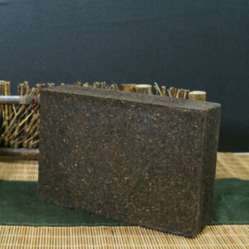 HelloYoung Black Tea Dark Tea Liu Pao Rice Black Brick Tea Guangxi Aged Liubao Tea 500g