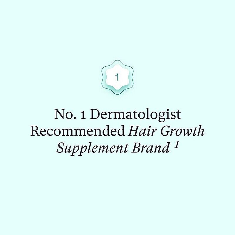 NEW !Women's Balance  Hair Growth Supplements Ages 45 Dermatologist Recommend