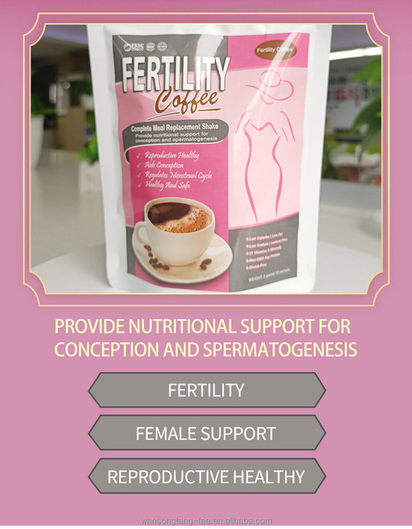 Maca Fertility Coffee Natural herb detox Healthy Instant Fertility Coffee 10g*20