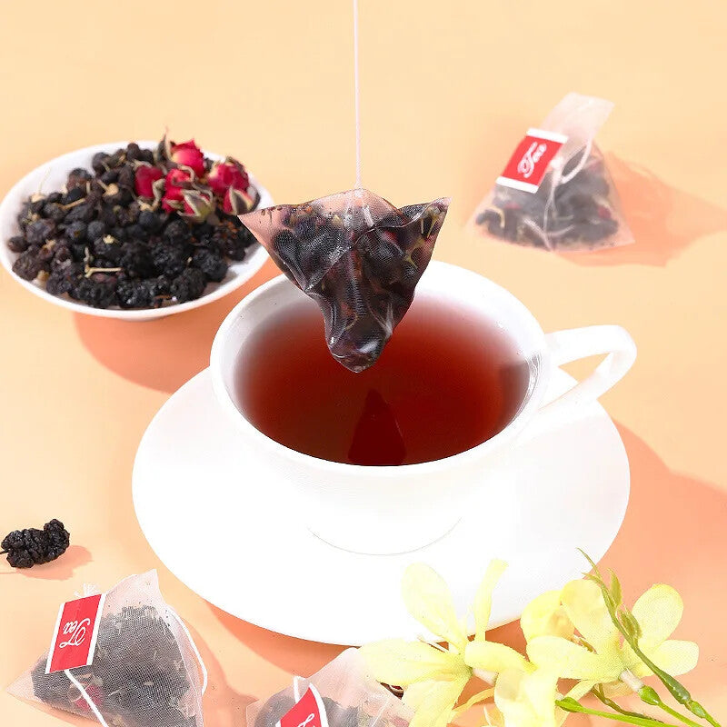 Goddess Beauty Drink Summer Fruity Sweet Tea Mulberry Rose Hibiscus Tea