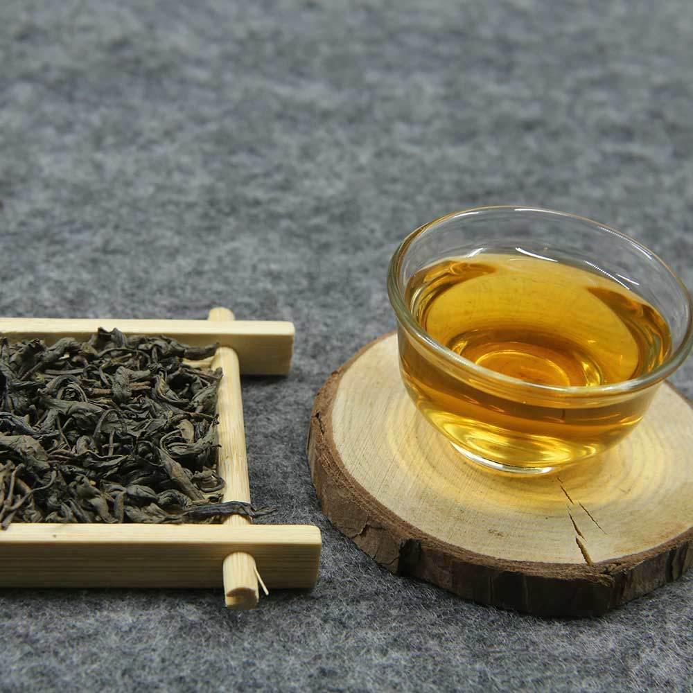 2023 Roasted Oolong Tea China Chao Cha Oolong Jieyang Pingshang Fried Tea