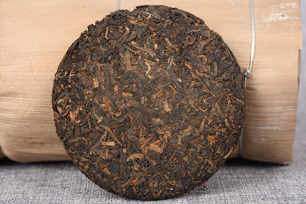 HelloYoung Yunnan Tea  Ripe Puerh Tea 100g Old Puerh Ripe Tea Cake