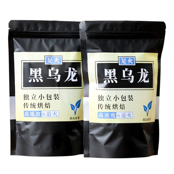 HelloYoung Oil Cut Carbon Roasted Black Oolong Tea Infusion Strong Aroma Cold Brew Tea 260g