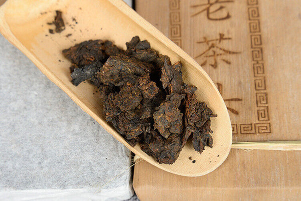 HelloYoung Pu'er Tea Golden Bud Brick 250g Ripe Tea Brick Healthy Drink