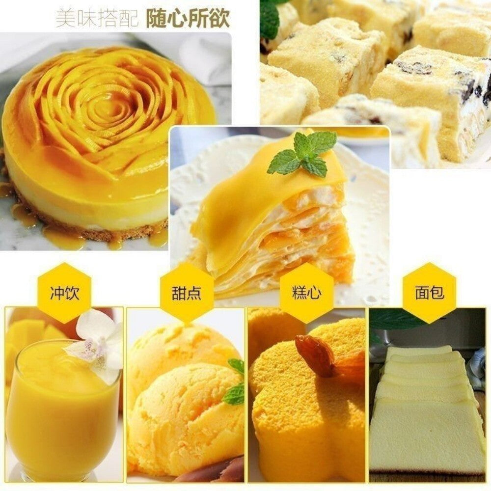 Pure Mango Powder Natural Fruit Colorant for Baking Ice Cream Macarons Premium