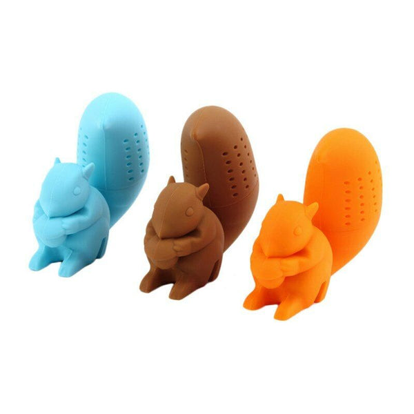 Infuser Filter Diffuser Tea Tools Loose-leaf Tea Squirrel Tea Strainer Silicone