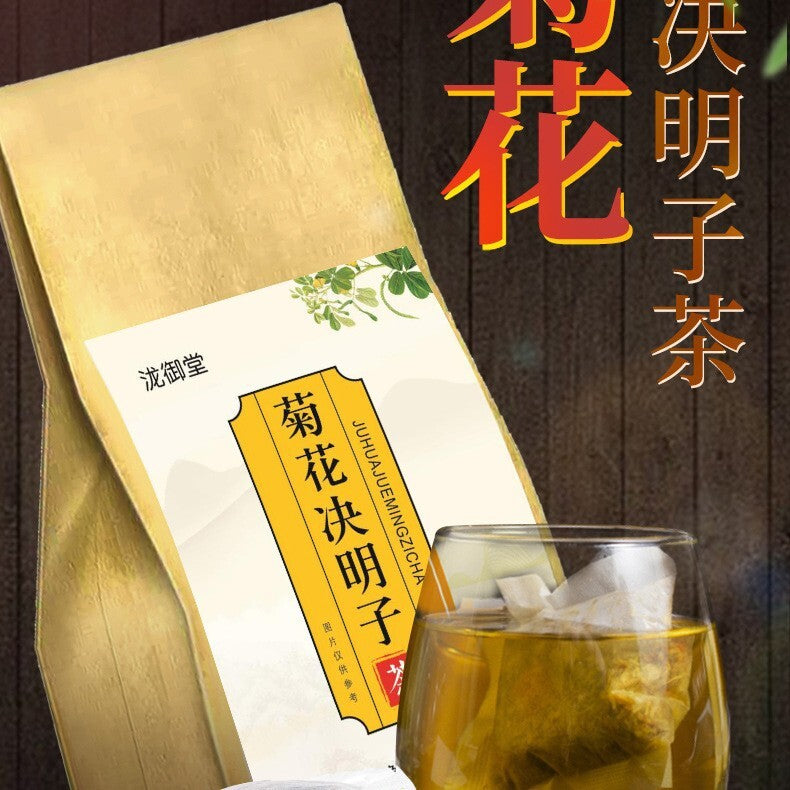 Herbal Flower Tea Natural Wellness Brewing Chrysanthemum Cassia Tea Bags