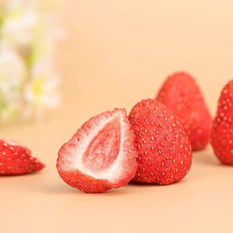 Strawberry Crisp Whole Strawberry Freeze-dried Strawberry Fruit Crisp Snacks