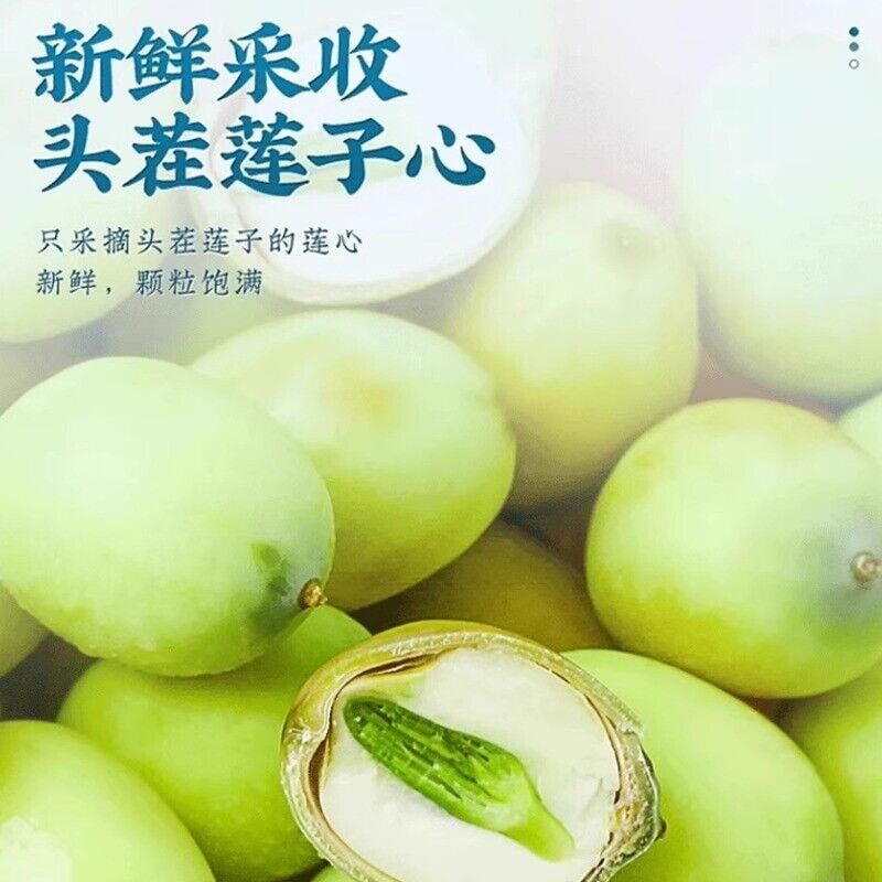 Lotus Seed Heart Tea - New Harvest, Lotus Plumule Herbal Tea for Cooling 150g