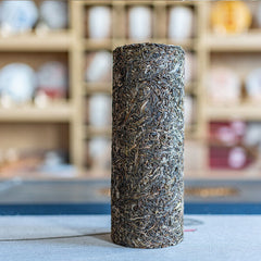 HelloYoung 1kg/strip Yunnan Ancient Spring Tea Column Xigui Dragon Column Pu-erh Raw Tea