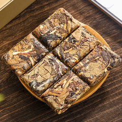 Fuding White Tea 2018 Shou Mei Chen Pi Old White Tea Smoking Sticks 180g