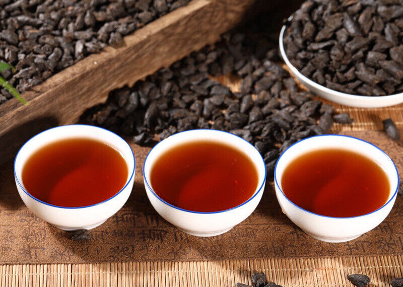 250G Yunnan Pu'er Ripe Tea Glutinous Rice Fragrant Tea Fossil Broken Silver Tea