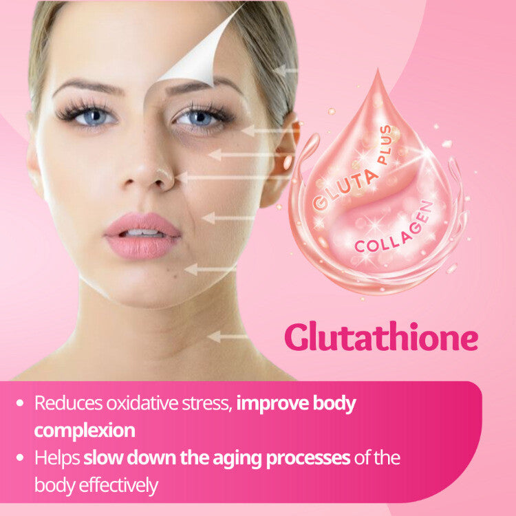 Glutathione Collagen Glow Gummies Collagen Gummies Anti-aging Formula 60 Tablets