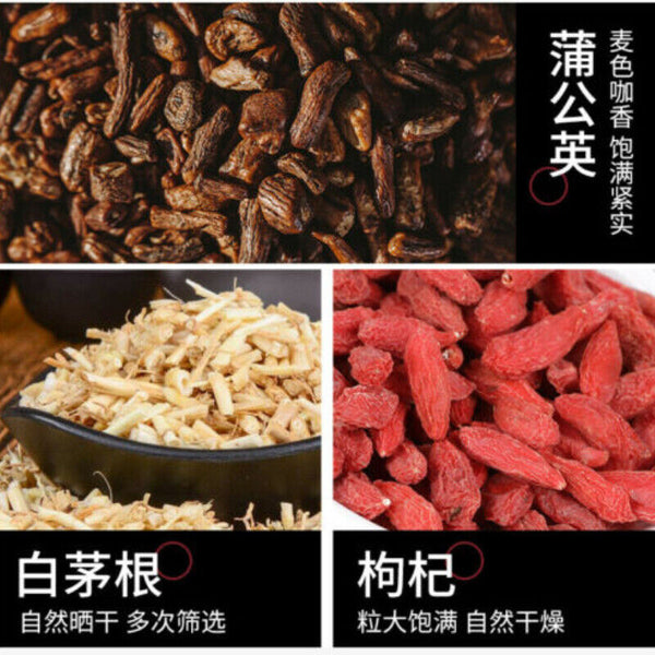 HelloYoung Goji Bagcassia Natural Healthy Herbal Tea Yangqing Cassia Seed Chicory Dandelion