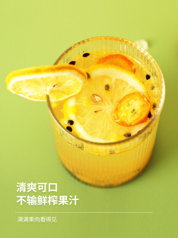 HelloYoung China Vitamin C Lemon Passion Fruit Instant Fruit Tea Kumquat-Passion Fruit Tea