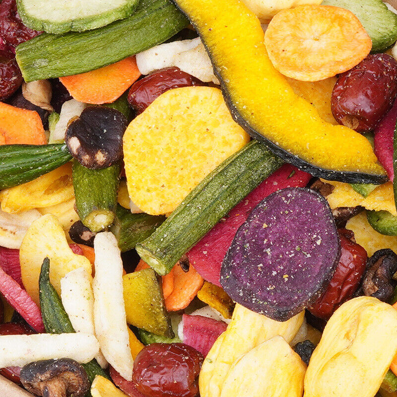 Dried Fruit and Vegetable Mixed Crispy Fruit Vegetable Healthy Vegetarian Snacks