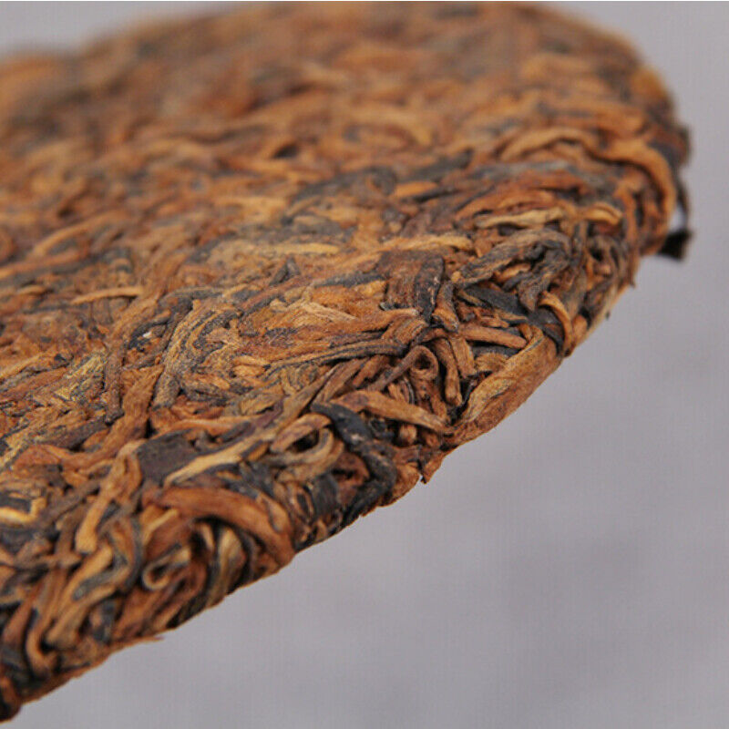 HelloYoung TeaPu-Erh Ripe Tea Emperor Golden Cake 357g Spring Black Tea Single Bud Pu'er Tea