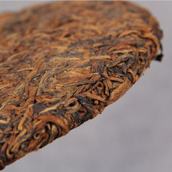 HelloYoung TeaPu-Erh Ripe Tea Emperor Golden Cake 357g Spring Black Tea Single Bud Pu'er Tea