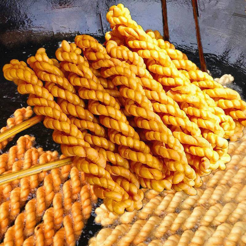 New Shaanxi Snacks Casual Long Twist Fragrant Crispy Twist Old-fashioned  Pastry