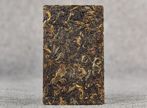 Yunnan Black Tea Fengqing Dianhong Tea Brick Floral Honey Flavor Early Spring