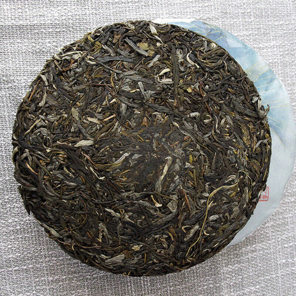 HelloYoung 357g Yunnan Pu'er Tea Menghai Tea Raw Tea Pu'er Bulang Mountain Raw Cake Raw Pu