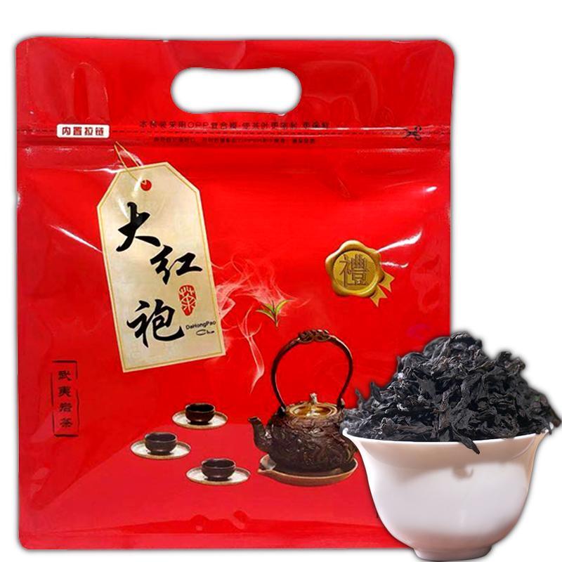 2023 High Flower Fragrance Oolong Loose Leaf Tea Wuyi Red Robe Oolong Tea  500g Secondary image