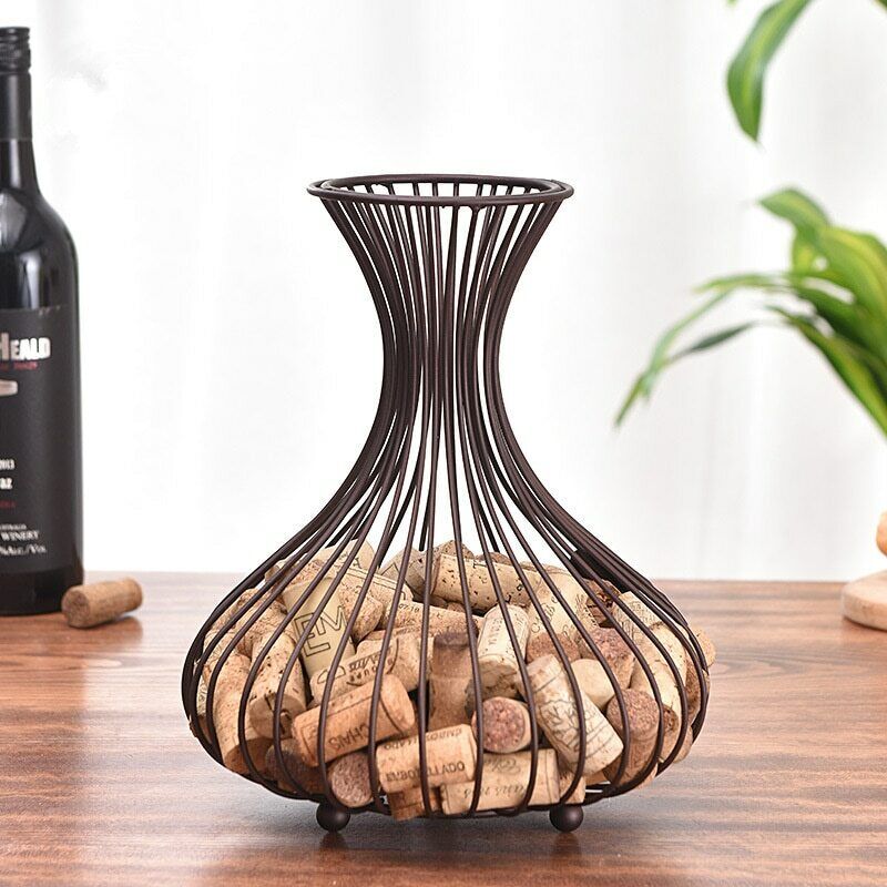 Table Decoration Wine Bottle Stopper Storage Basket Flower Stand Home Supplies