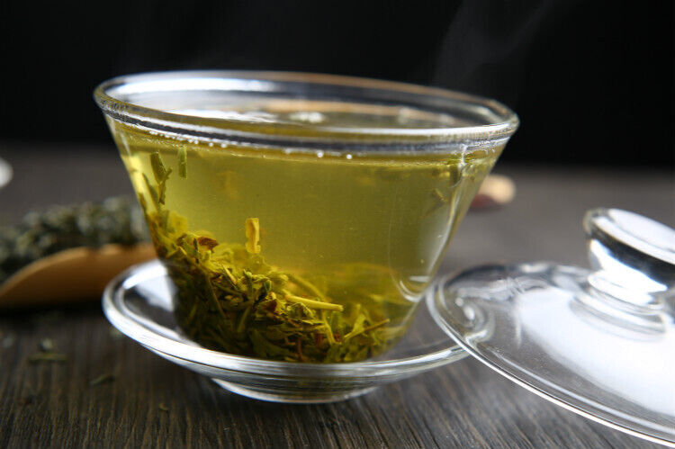 HelloYoung 500g Yunnan Green Tea Yunnan Green Tea Qingxiang Steamed Enzyme Green Pearl Bulk
