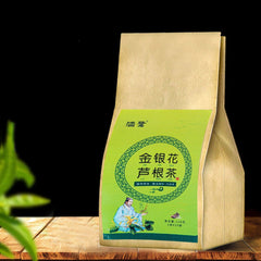 5g*30 Bags Organic Chinese Herbal Tea Honeysuckle Reed Root Herb Medicine Teabag