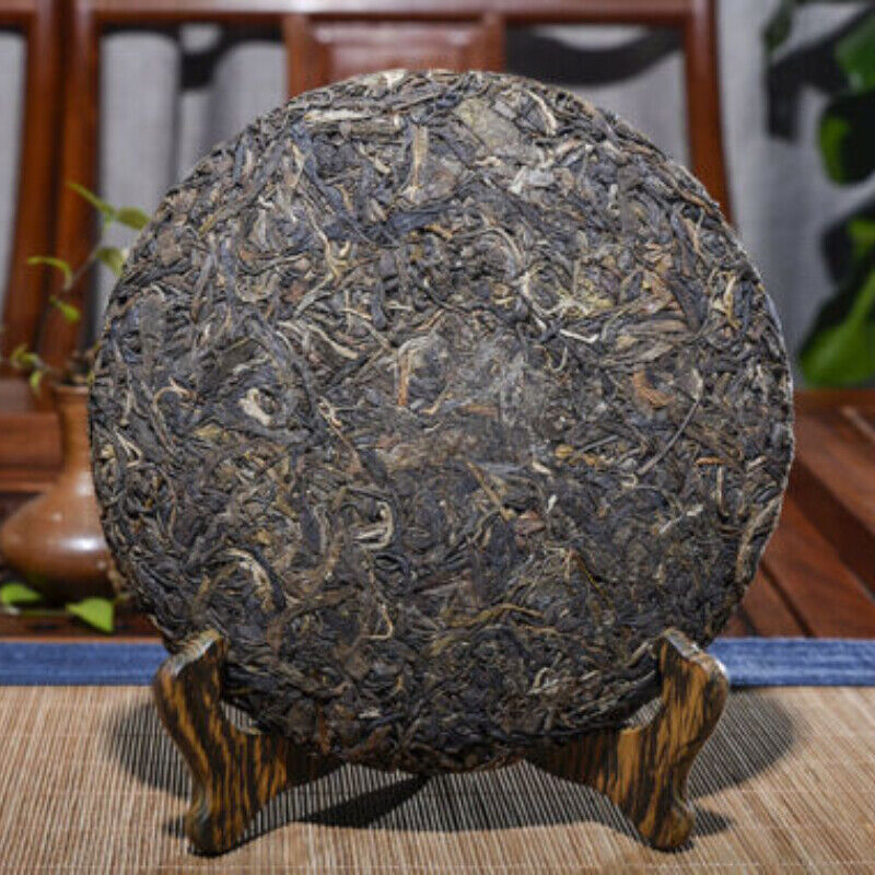 HelloYoung 357g Authentic YunNan Pu-erh Mengku YUE CHEN YUE XIANG Tea Qizi Bing Puerh
